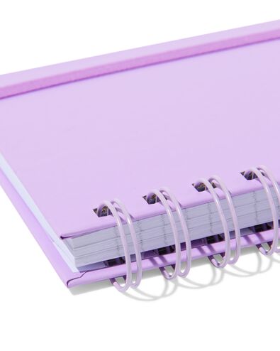 notitieboek A6 gelinieerd lila - 14120121 - HEMA