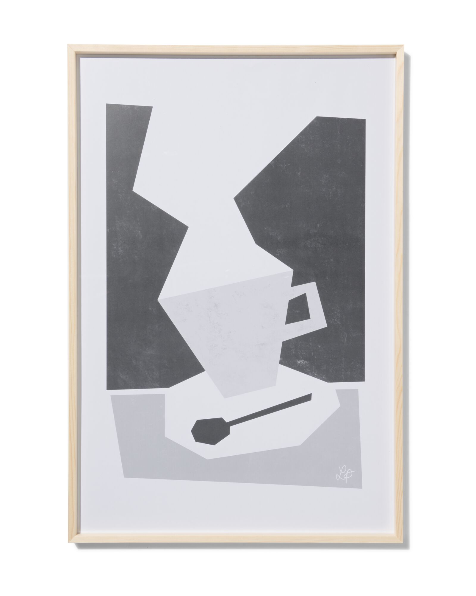 fotolijst massief naturel hout 40x60 40 x 60 hout - 13622038 - HEMA