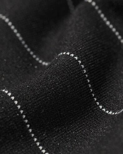 damesjumpsuit Eva jersey strepen zwart/wit zwart/wit - 36206550BLACKWHITE - HEMA