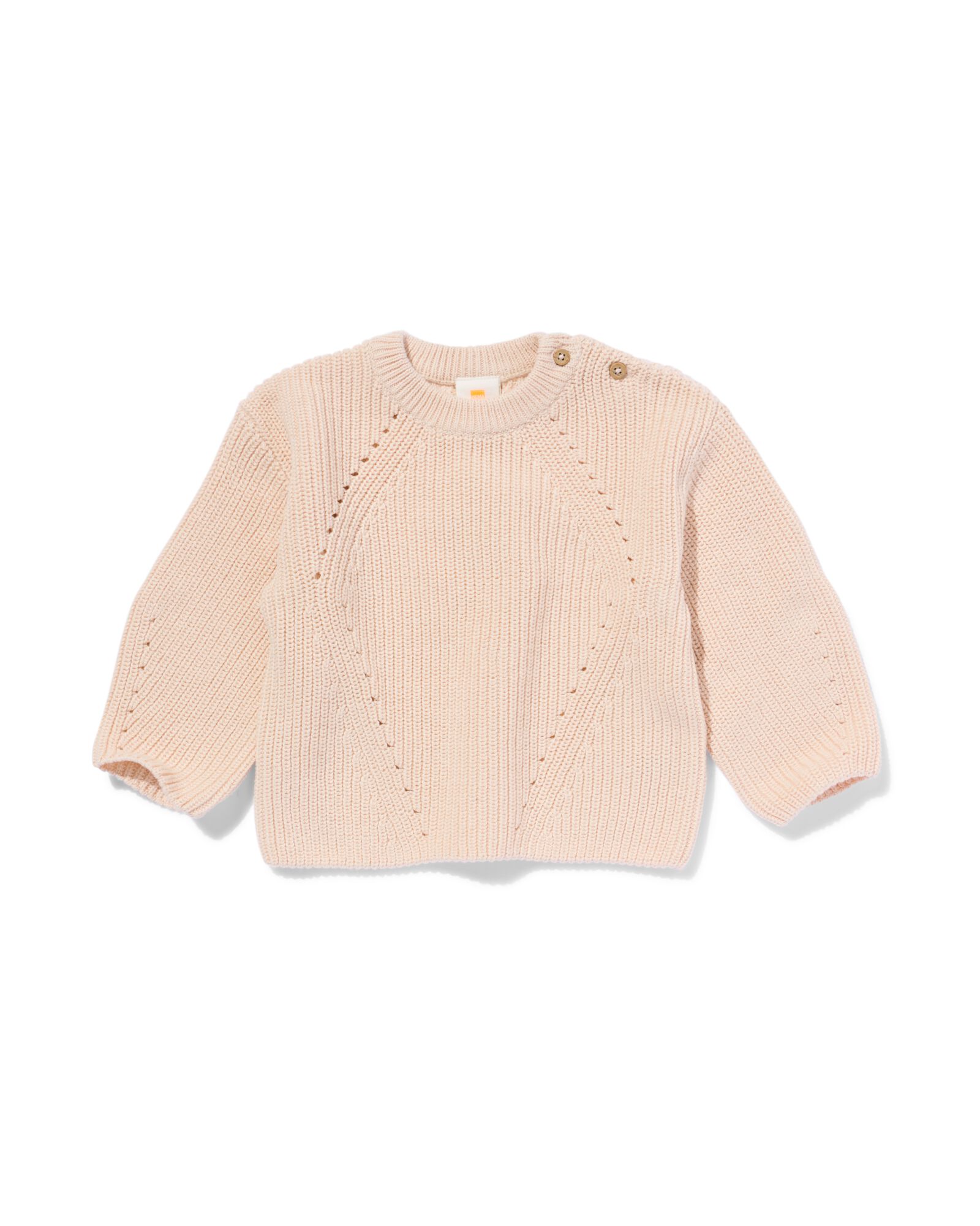 pull b&eacute;b&eacute; en maille &eacute;cru - 33053250ECRU - HEMA