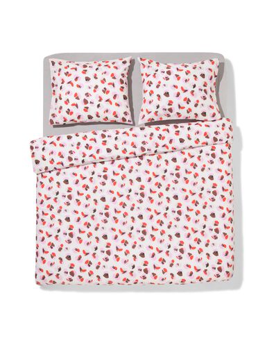 Bettbezug 200 &times; 200/220 cm, weiche Baumwolle, Blumen - 5700235 - HEMA