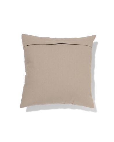 Kissen 40 x 40 cm Baumwolle Blumenstickerei - 7326018 - HEMA