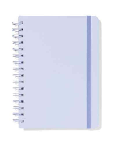 carnet A5 lignes bleu - 14120125 - HEMA