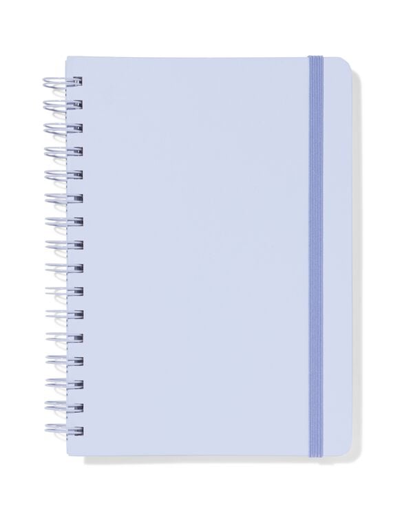carnet A5 lignes bleu - 14120125 - HEMA