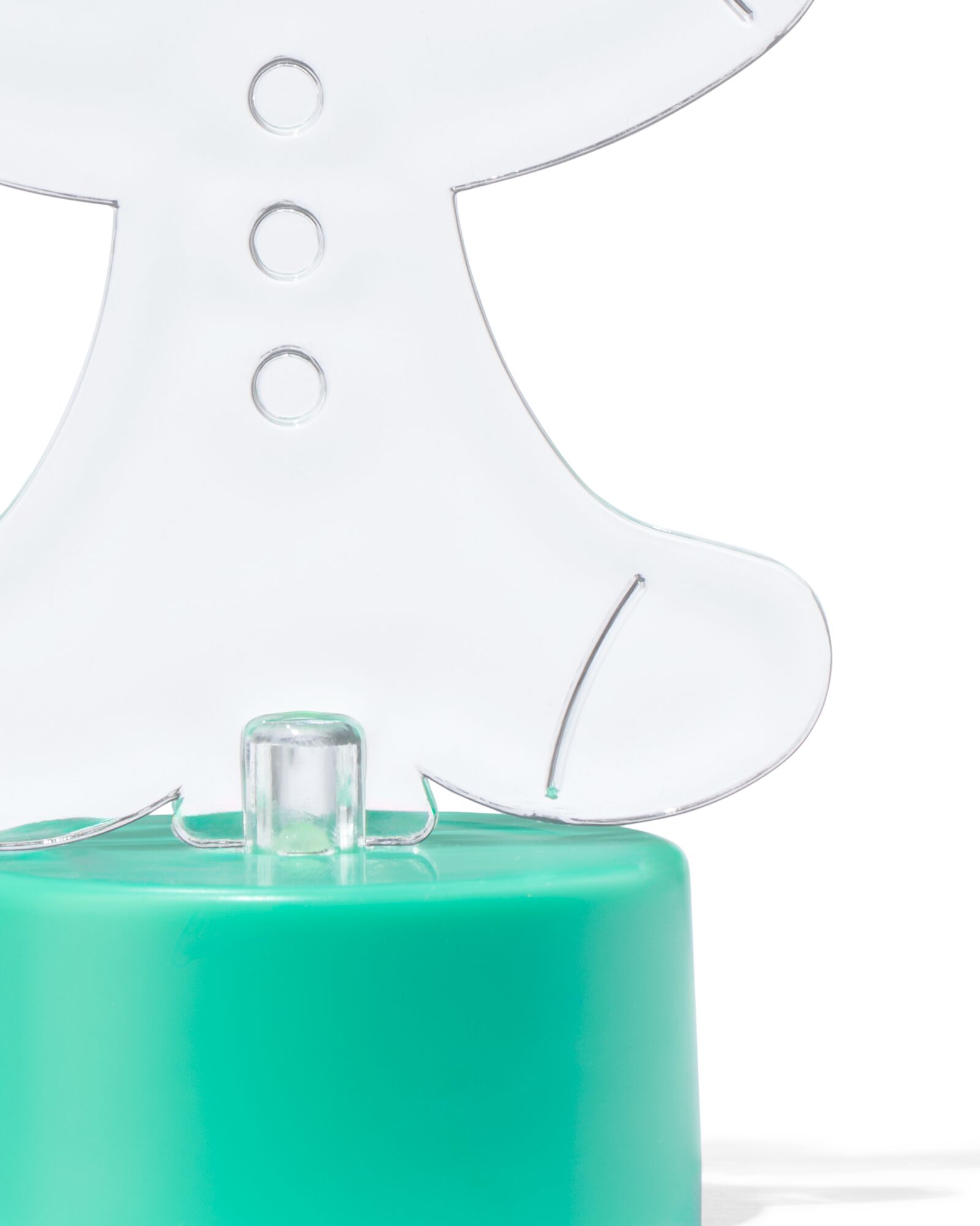 bougie LED bonhomme en pain d'épice - 25510021 - HEMA