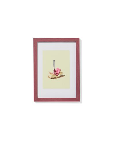 fotolijst 10x15cm hout dun - 13626083 - HEMA