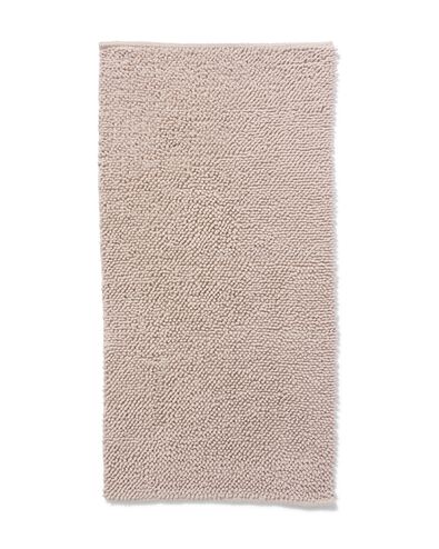 tapis de bain 60x120 chenille beige - 5210200 - HEMA