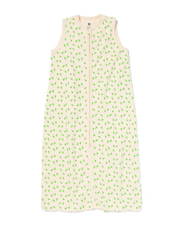 Baby-Schlafsack &auml;rmellos, aus Baumwolle, 1 TOG, Birnen beige beige - 33302260BEIGE - HEMA