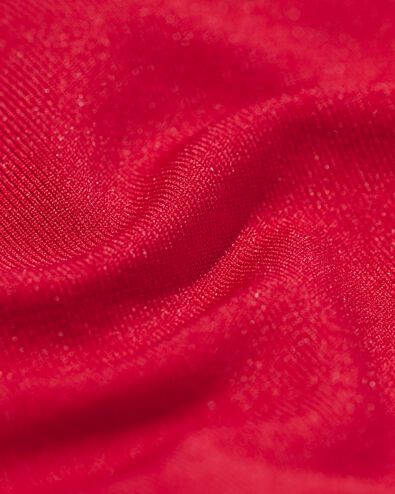 string femme second skin en micro rouge XL - 19610385 - HEMA