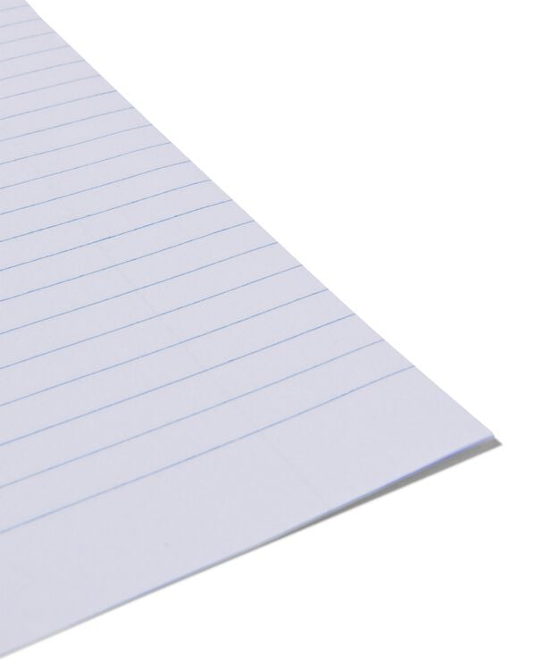 100-pak ringbandpapier gelinieerd 23rings - 14122304 - HEMA