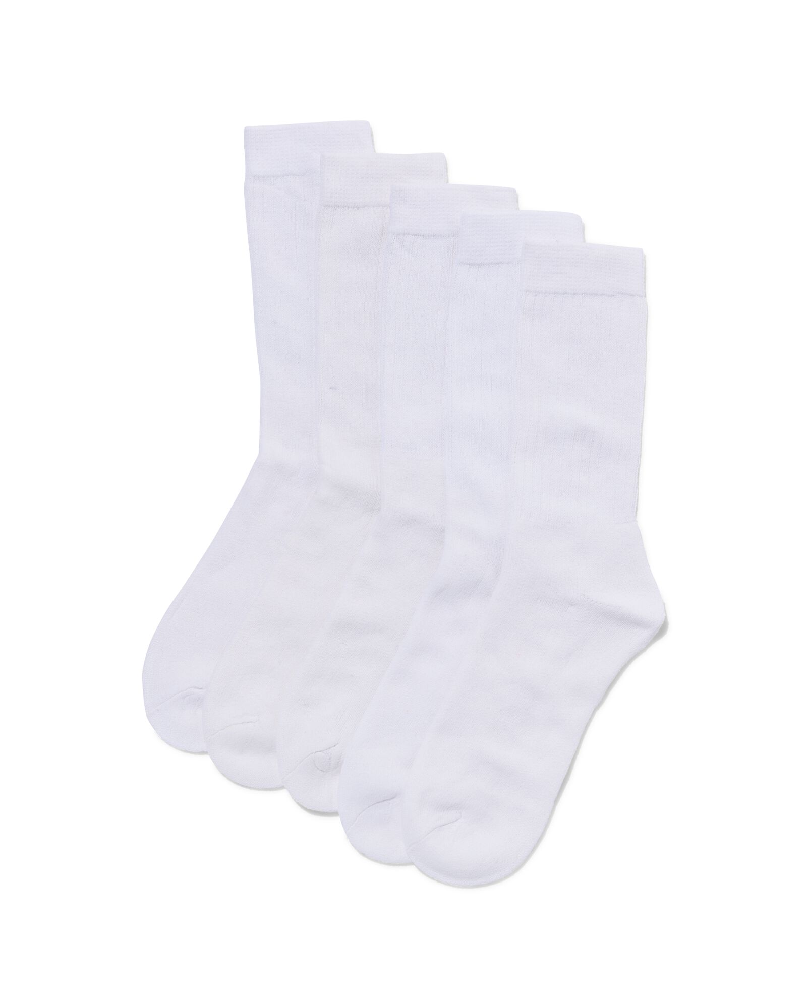 5er-Pack Herren-Sportsocken wei&szlig; wei&szlig; - 1000010434 - HEMA