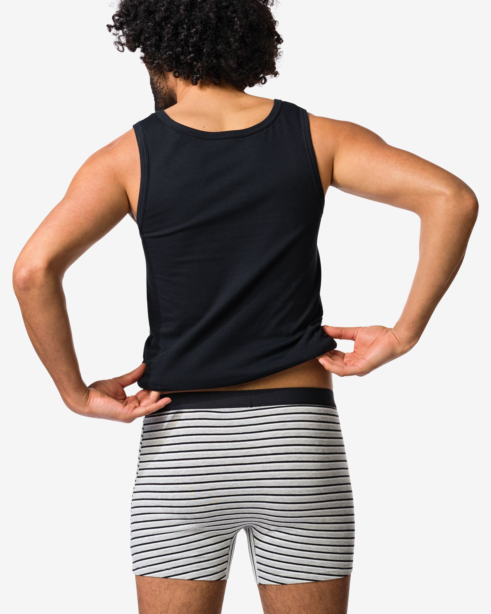 Herren-Boxershorts getupft &ndash; 3 St&uuml;ck schwarz schwarz - 19168350BLACK - HEMA