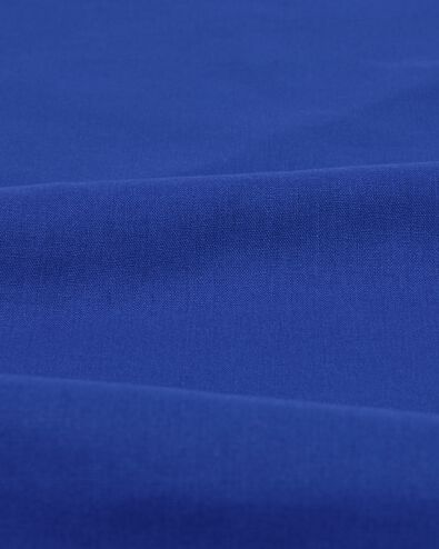 housse de couette 140x200/220cm en coton doux bleu cobalt - 5750061 - HEMA
