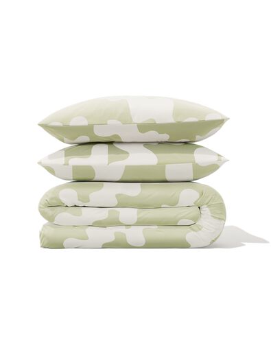 housse de couette 240x200/220 cm coton doux lignes - 5700248 - HEMA