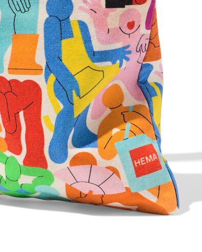 canvas tas 40x35cm Pride - 60800707 - HEMA