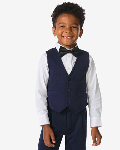 gilet enfant piqu&eacute;  bleu bleu - 30706706BLUE - HEMA