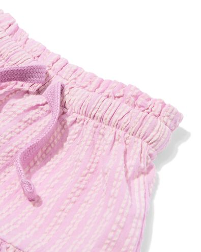 Ensemble v&ecirc;tements b&eacute;b&eacute; seersucker rayures rose rose - 33078270PINK - HEMA
