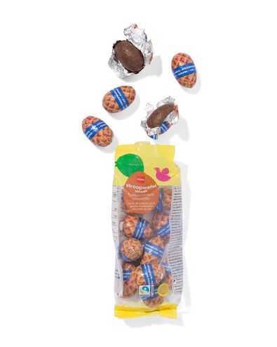oeufs en chocolat au lait gaufre hollandaise 175g - 24202205 - HEMA