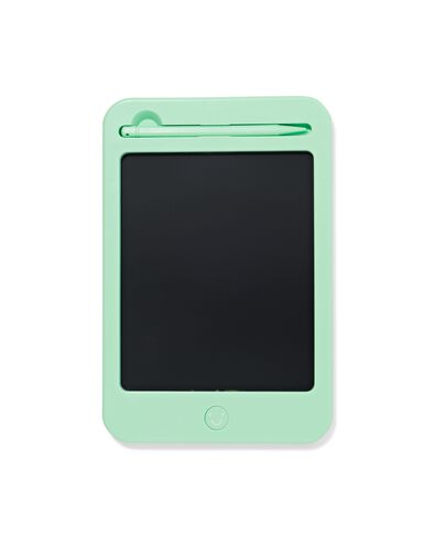 tablette &agrave; dessin LCD 15x27cm verte - 15900004 - HEMA