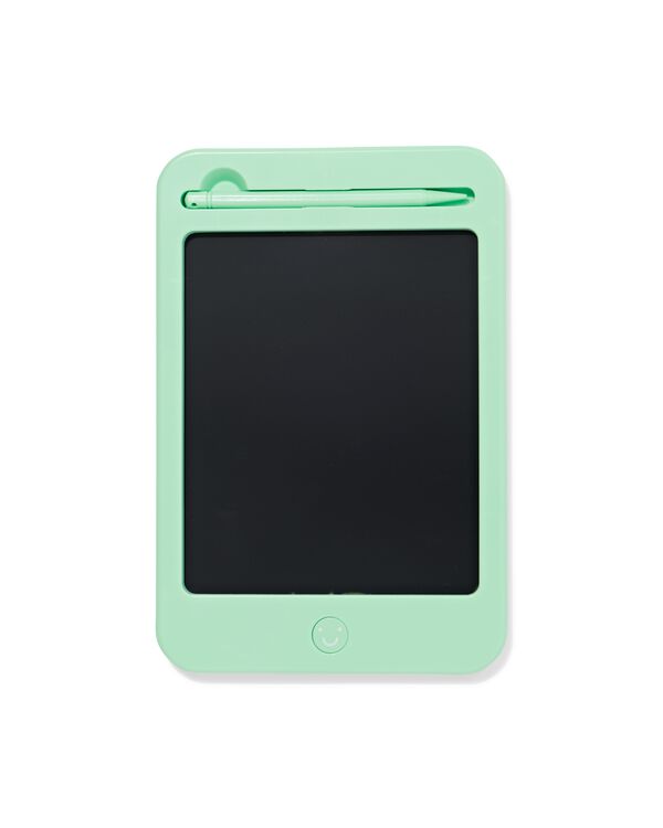 tablette &agrave; dessin LCD 15x27cm verte - 15900004 - HEMA