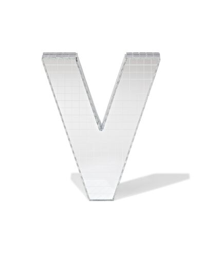 Disco-Buchstabe V 10 &times; 9 &times; 10 cm - 14250295 - HEMA