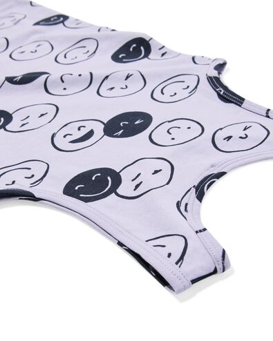 Kinder-Tops Gesichter &ndash; 2 St&uuml;ck lila lila - 19250370LILAC - HEMA