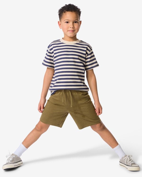 kindershort  olijf olijf - 30710503OLIVE - HEMA