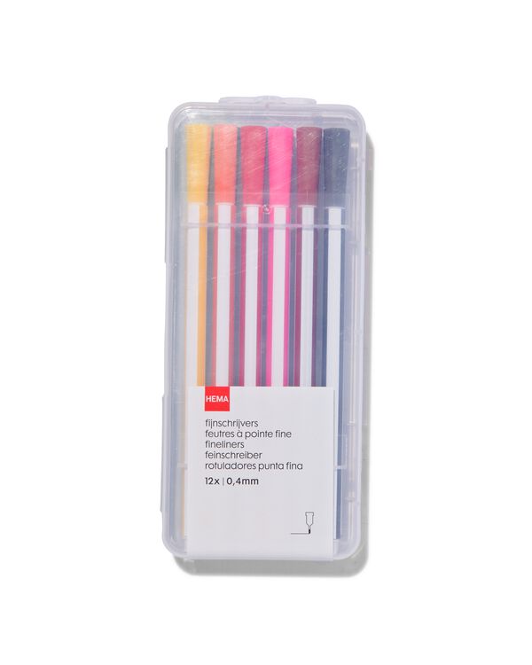 12 crayons de couleur pastel - 15990188 - HEMA