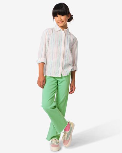 kinderblouse strepen multi - 30873944MULTI - HEMA