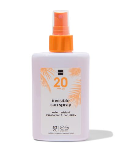 spray solaire invisible SPF20 - 200 ml - 11610281 - HEMA