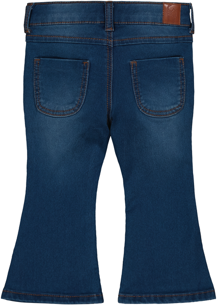 Baby-Jeans flared blau blau - 1000028619 - HEMA