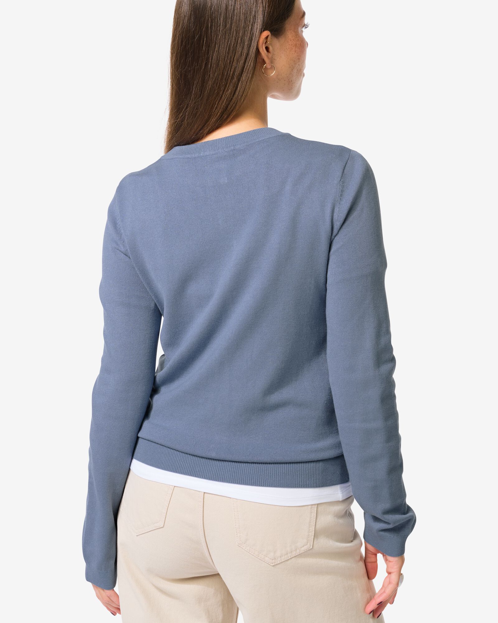 gilet femme lilas bleu clair - 36204850LIGHTBLUE - HEMA