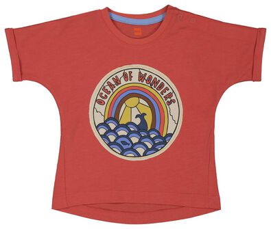 Baby-T-Shirt korallfarben - 1000018083 - HEMA