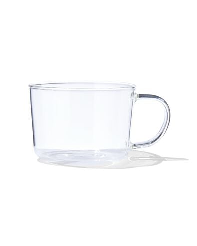 mug &agrave; cappuccino Chicago 330 ml verre - 80660023 - HEMA