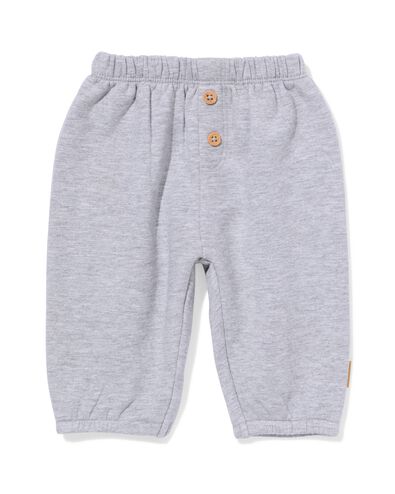 jogging nouveau-n&eacute;  gris chin&eacute; - 33432320GREYMELANGE - HEMA