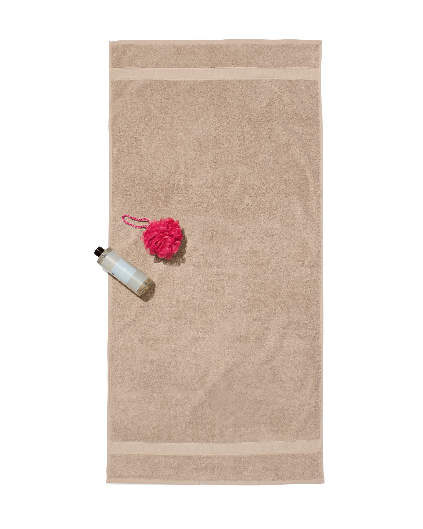 serviette de bain 70x140 qualité épaisse taupe taupe serviette 70 x 140 - 5210132 - HEMA