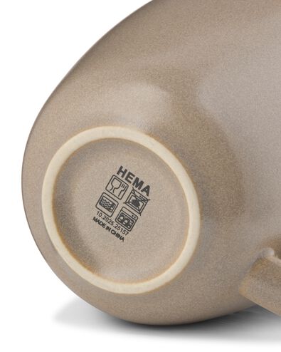 mug &agrave; caf&eacute; 185 ml PUUR &eacute;mail r&eacute;actif beige - 80660318 - HEMA