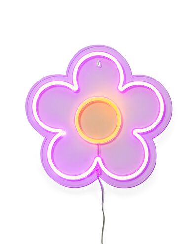 LED fluo fleur 30x30.8 - 61170079 - HEMA