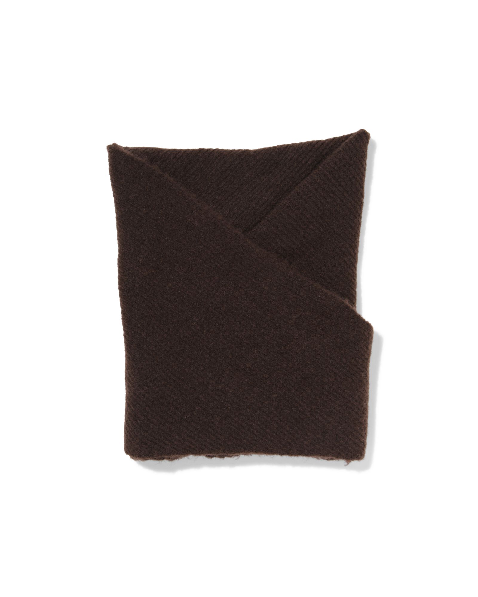 damessjaal triangel 140x65cm bruin - 16451087 - HEMA