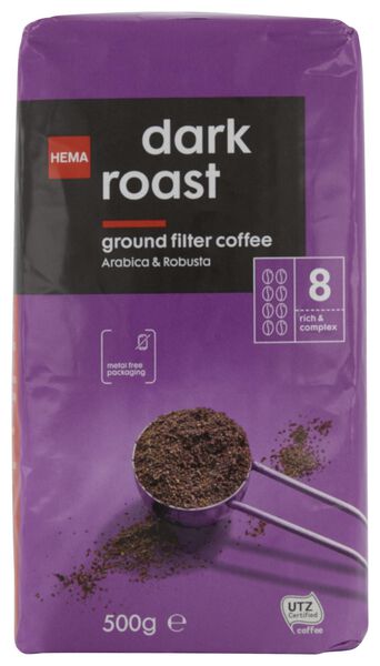 Filterkaffee Dark Roast – 500 g - 17170003 - HEMA