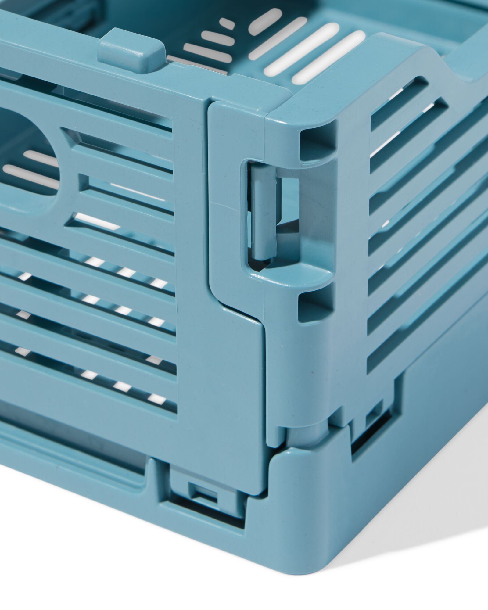 Klappbox zum Beschriften, recycelt, XS, Blau blau XS  13 x 18 x 8 - 39811080 - HEMA