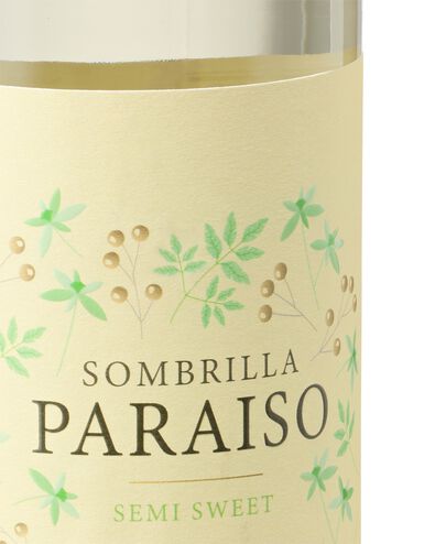 Sombrilla Paraiso wit half zoet 0.75L - 17350023 - HEMA