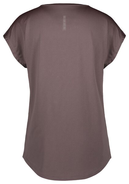 t-shirt de sport femme mesh taupe - 1000027616 - HEMA