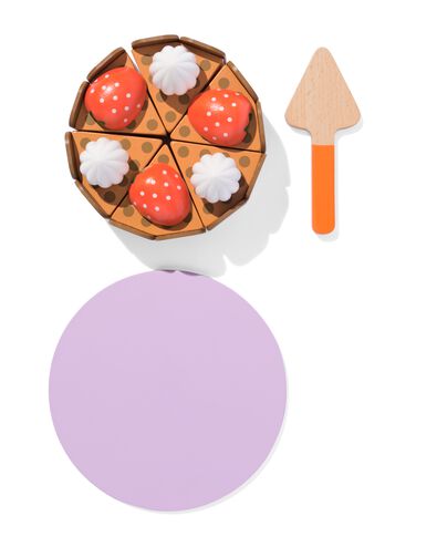 g&acirc;teau au chocolat en bois - 15110723 - HEMA