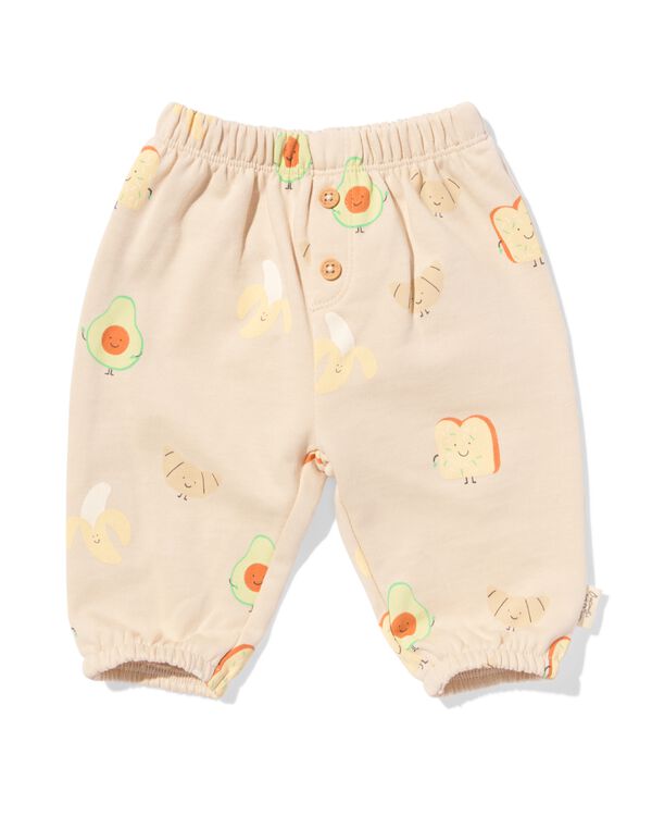 pantalon nouveau-n&eacute; petit-d&eacute;jeuner &eacute;cru &eacute;cru - 33445120ECRU - HEMA