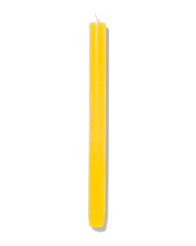 bougie d&rsquo;int&eacute;rieur rustique 27x2.2 jaune clair jaune 2.2 x 27 - 13502797 - HEMA