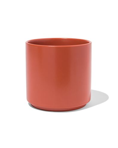 Blumentopf ⌀ 12 x 12 cm orange - 41822240 - HEMA