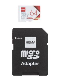 Carte mémoire micro SD 64 Go - 39520012 - HEMA