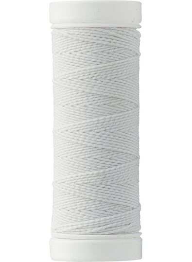 fil &eacute;lastique 20m blanc - 1424001 - HEMA