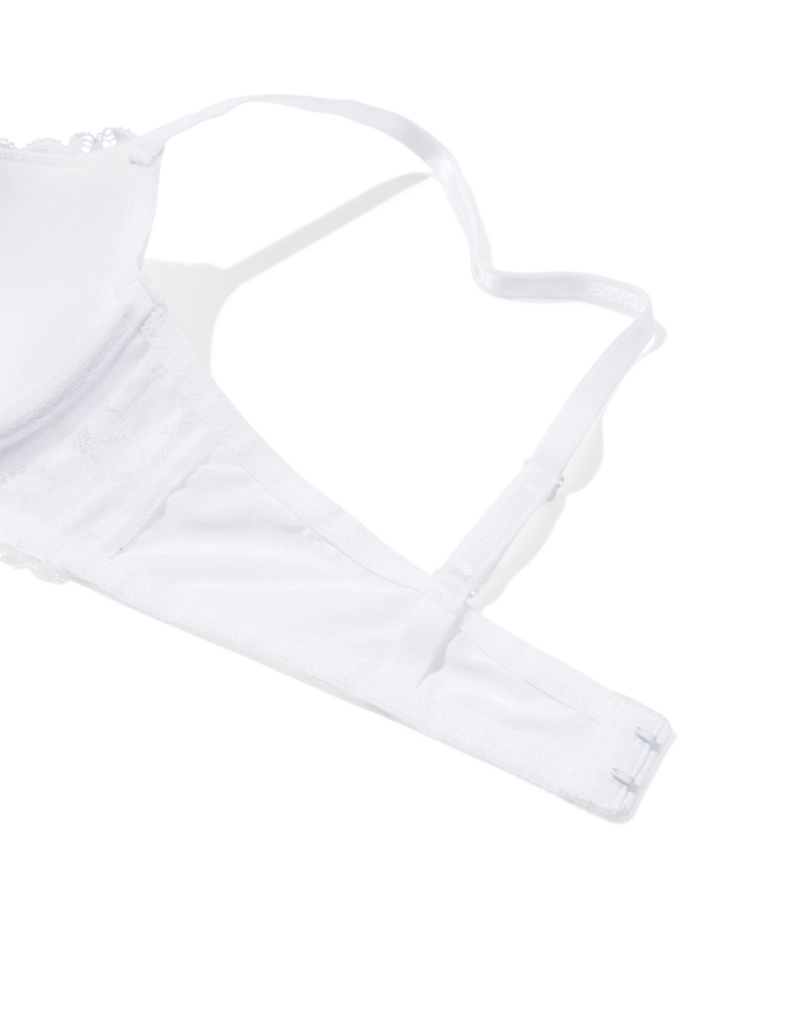 voorgevormde kanten bh met beugel wit wit - 21810400WHITE - HEMA